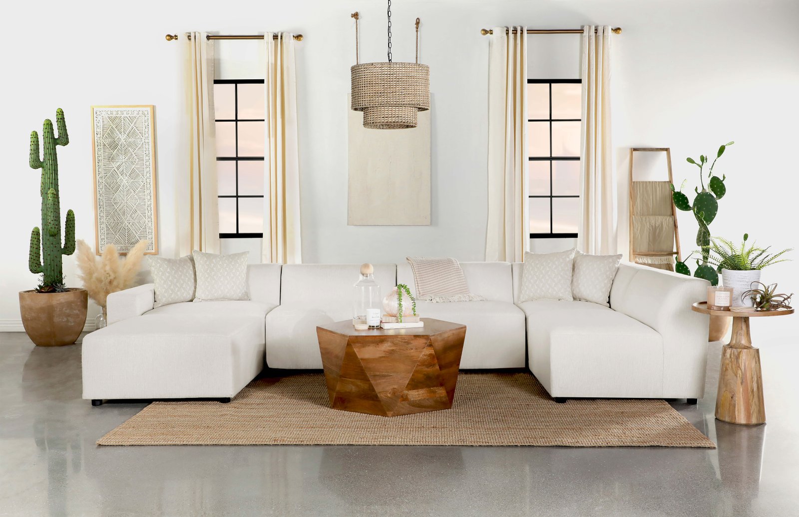 Minimalist Armless Accent Chair
